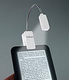 LED Leselampe mit Klammer für eBook Reader, Weiß