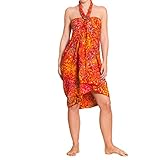 PANASIAM Sarong B001 Orange tones, L