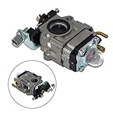 NZBUY Vergaser-Set, kompatibel mit Florabest FBS 43 A1 FBK 4 B2 4in1, kompatibel mit Parkside PBK 4 A1 PBS 2 A1 Freischneider, Trimmer, Rasenmäher, Garten-Elektrowerkzeug