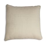 Hochwertiger Kissenbezug für Sofakissen/Dekokissen Gomera Beige 40x40 cm - In Deutschland hergestellt