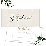 25 Blanko Gutscheine zum selbst Ausfüllen Nagelstudio Friseur Kosmetik Massage Wellness Fußpflege Blanko Gutschein Vorlage Gutscheinkarte Geschenkgutschein (Stoff Design Gutschein)