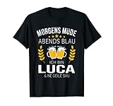 Luca Name Geschenk-Idee Geburtstag Lustiger Spruch T-Shirt
