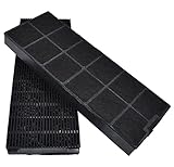 EVAYP / 2x Aktivkohlefilter / ACC918 K26 89013179 34534 182192 KFEN4500 AZKF010 CR240 / Passend für ATAG Candy Gorenje Indesit für Küchenhauben, Dunstabzugshauben
