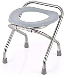 Duschhocker, Badesitze, Duschhocker, Duschstuhl, Rutschfester Badestuhl aus Edelstahl, Leichter Duschhocker, geeignet für Schwangere Frauen und ältere Menschen, Duschstuhl, Duschba