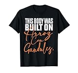 Lustiger Puerto rico Dieser Körper wurde auf Arroz Con Gandules gebaut T-Shirt