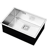Küchenspülen Küchenspülen Waschbecken 304 Edelstahl Hand Küchenspüle Set, Speisekammer Bar Theke Einzelspüle Kleine Spüle, Workstation Bauernhaus Küchenspüle, Geeignet für Restaurants, Küche