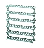 Schuhregal Schuhschrank Schuhablage Bambus-Schuhregal-Lagerung Organizer 3/4 / 5/6-Tier-Schuhständer, Home-Regal-Lagerschrank for Schuhe, Bücher und Blumentopf Schuhständer Schuhablagen (Size : 6 Lay