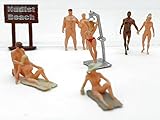 H0 1:87 Maßstab Figuren Iberplace 30002 Strand Modelleisenbahnen