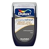 Dulux Simply Refresh Wand- und Deckenfarbe Anthrazitgrau Tester 30 ml