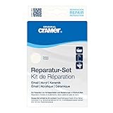 Cramer 16080DE Reparatur-Set Email, Acryl, Keramik, weiß alpin – zur dauerhaften Reparatur von Badewannen, Duschwannen und Waschbecken