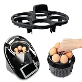 KochFix Eierhalter - Thermomix Einsatz zum Eierkochen für Thermomix Garkorb - Zubehör für TM5, TM6, TM31
