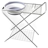 Waschstand Waschtisch Waschbecken Waschschüssel Küchenschrank Klapptisch Campingküche Outdoor Spüle Spülschüssel Spülwanne Spültisch Spülbecken Schüssel Silikon Wasserschüssel faltbar Camping