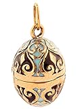 Windalf Vintage Elfen Medaillon Anastasia 3.2 cm Mittelalter Amulett mit Fach Handarbeit aus Bronze