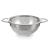 Küchensieb Durchschlag Seiher Universalsieb Sieb Schüssel Schale Edelstahl ANETT 16,5 cm