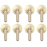 8er-Pack Küchenschubladengriffe goldenem gebürstetem Messing, chinesische Griffe massiver Hardware for Badezimmermöbel, Kommode, Weinkühler, Tür, Schublade und Garderobe wanhuowang ( Color : Gold , Si