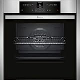 NEFF B55CR22N0 Einbau-Backofen N70 / 60 cm / A+ / 71 l / Edelstahl / Slide&Hide / ShiftControl / Pyrolyse / 12 Betriebsarten