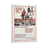 HAUHAU Poster The Good The Bad And The Ugly Movie (11) Bilderdruck Leinwand Poster Wandfarbe Kunst Poster Dekor Moderne Home Kunstwerke 30 x 45 cm