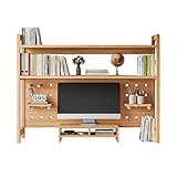 ARINAL Bücherregale Desktop-Organizer-Lagerregal, verstellbares Bücherregal, Desktop-Organizer, Büro-Lagerregal, Massivholz-Bücherregal Bücherregal-Organizer