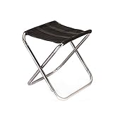 Tragbare Klappstühle, Klapphocker 7075 Tragbarer Klappstuhl Aluminiumstuhl Angeln Grill Outdoor-Aktivitäten wie Wandern, Angeln, Camping usw. Leicht