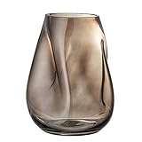 Bloomingville Vase, braun, Glas