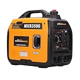 maXpeedingrods Inverter Stromerzeuger 3300W Superleise Benzin für Outdoor Camping Wohnwagen 4 Takt mit USB und 230V Steckdosen Leicht als Notstromaggregat Backup Stromausfälle, Reise Garage Baustelle