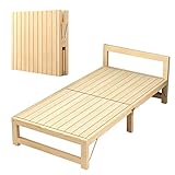 Kunovo Bettrahmen Klappbarer Plattformbettrahmen - Kein Boxspringbett Erforderlich, Platzsparende Matratzenunterlage für Gästezimmer, 13 3/16' Stauraum Unter Dem Bett (Size : Width 60cm(23 5/8'))