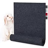 Blumtal Tischläufer Filz Anthrazit 100x30 cm – Elegantes Design Tischband, Tischläufer abwaschbar, formstabil und langlebig- erhältlich in 4 Farben