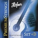 HÖFNER HPS-SET+D Premium High Tension E1-E6 Nylon-Saiten für Konzertgitarre
