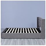 DDOY familienbett stabil betten Komforthöhe Bett 140x200 mit lattenrost Doppelbett 140x200cm Bett Material Massivholz