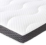 Amazon Basics - Gel-Schaumstoff-Matratzenauflage, 7 cm - 80 x 190 cm