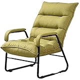 MINDONG HZH Einfaches, modernes, faules Sofa, klappbarer Mittagsstuhl, Freizeit-Computerstuhl, Schlafzimmer, Liege, Mini-Sofa in DREI Farben optional (A)