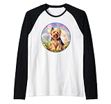 Yorkie Rainbow Bridge Netter bunter Yorkshire-Terrier-Hund Raglan