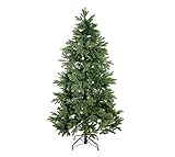 Evergreen Weihnachtsbaum 180 cm – naturgetreuer Tannenbaum, künstliche Kiefer mit Ständer – Christbaum für Weihnachten – Christmas Tree