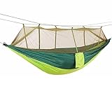 Hängematte Camping-Hängemattenstuhl mit Moskitonetz, Insektennetzen, tragbar, for Aufhängen, Outdoor-Möbel, Wandern, Schlafmatte for Reisen (Color : 4)