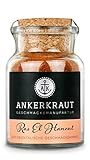 Ankerkraut Ras el Hanout, 65g im Korkenglas, Gewürz-Mischung Marokko, Zubereitung super für Couscous und Gemüse-Gerichte, lecker schmecker orientalisch kochen