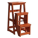FADUNI Indoor-Kletterhocker, moderner multifunktionaler Tritthocker, Bibliotheksleiter, Stuhl, Bibliotheksmöbel, klappbarer Holzhocker, Stuhl, Trittleiter für Zuhause, maximale Belastung