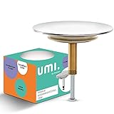 Amazon Brand – Umi Badewannenstöpsel Universal Ø 72 mm für handelsübliche Abflüsse in der Badewanne mit innovativer Doppel Dichtung, Abfluss-Stopfen mit Chrom Oberfläche Rostfrei & Dicht