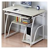 PC-Schreibtische Einfach Pc. Tisch-Laptoptisch mit Aufbewahrungsregal Home Office-Studienschreibtisch Pc. Workstation mit. Zentralprozessor Stand- und Tastaturablage, einfache Montage Büroarbeitsplatz