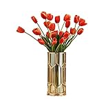 Blumenvase Kreative Glas Kerzenhalter Eisen Vase Metall Gold Kerzenständer Wohnzimmer Blumentisch Dekorationen Geschenk Vasen (Color : B2)