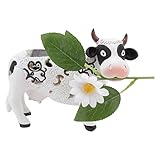 Changor Gänseblümchen-Kuh-Solarlicht, schöne, langlebige Gartendekoration, Solarleuchten, Bunte LED für Hochzeiten