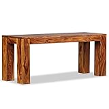 lvssiao Schuhschrank für den Eingang, bequeme Bank, Schuhbank mit Sitz, aus massivem Holz, 110 x 35 x 45 cm, einfache Montage für Wohnzimmer Schlafzimmer Eingang