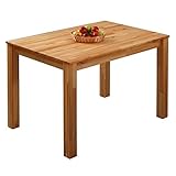 Krok Wood Esstisch Bonn aus Massivholz (Buche, 110 x 75 x 75 cm)