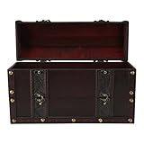 Weinflaschen-Geschenkbox, Retro-Gepäckform, hölzerne Weinkiste, eleganter 2-Weinflaschenhalter für Zuhause