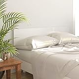 ZEYUAN Kopfteil, Bettrückwand, Bettkopfteil Bezug, Bett Kopfteil, Bett Rückwand, Headboard Cover, Hochglanz-Weiß 160x1,5x80 cm Holzwerkstoff