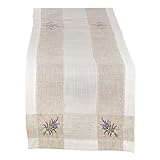fenncostyles. COM Dekorative Stickereien Hohlsaum Tischläufer 16' W x 72' L Lavendel