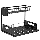 BFR Haushalts-Schichtschrank-Rack, Küchenregal, Arbeitsplatte, Pull-Gewürz-Lagerregal