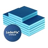 LederFix® - Leder Schleifpad/Schleifschwamm - Optimal zur Vorbereitung für eine Leder-Reparatur (180er Körnung)