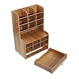 STOBOK 1 Set Schreibtisch-Aufbewahrungsbox Schreibtisch-Schublade Vintage-Schreibtisch Büro-Schublade Make-Up-Aufbewahrung Organizer-Box Schreibtisch-Schublade Organizer