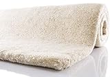 Tuaroc Berber-Teppich Maroc de Luxe mit ca. 160.000 Florfäden/m² meliert 200 cm x 300 cm beige
