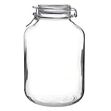 Dosen-Zentrale Züchner GmbH Bormioli Rocco Fido Drahtbügelglas, Glas, 5l